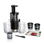 Bosch Sda Bosch MESM731M Slow juicer Black 150 W MESM731M, Slow juicer, Black, 55 RPM, 1.3 L, 1 L, 150 W