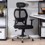 TRADE CRAFT Home Office Chair Desk Chair Computer Chair with Lumbar Support Armrest Executive Rolling Swivel Adjustable Mid Back Task Chair for Women Adults, (Classic)