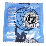 Atlas True Fit Condoms: 100-Pack of Condoms