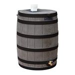 Good Ideas RW50-DR-OAK Rain Wizard 50-Gallon Darkened Ribs, Oak