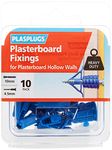 Plasplug HCF110 Heavy-Duty Plasterboard Fixings (Pack of 10)