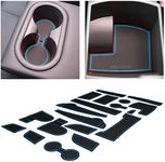 2018-2021 Hyundai Kona - Premium Cup Holder Liners Kit