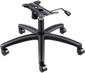 Topdeep 28" Swivel Chair Base Replacement, Office Chair Base, 350 Pounds Heavy Duty Gaming Chair Replacement Base with Bottom Plate Stand Cylinder and Casters