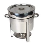 Excellanté Stainless Steel 11 Quart Marmite Chafer