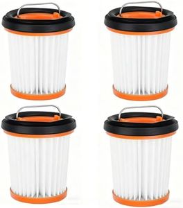4 Pack Replacement Fabric Filter Compatible with Shark ION W1 Cordless Handheld WV200 WV201 WV205 WV220 Vacuums,Compare to Part # XHFWV200