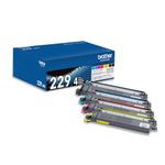 Brother Genuine TN2294PK Standard Yield Black, Cyan, Magenta and Yellow Toner Cartridges