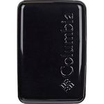 Columbia Men's Metal Hard Case RFID Credit Card Holder Wallet, Black, One Size