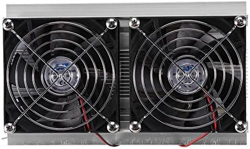 Hilitand Enfriador termoeléctrico de Doble núcleo, Sistema de refrigeración Peltier, semiconductor, Sistema de refrigeración DIY 12 V 120 W para refrigeración de Placas de refrigeración de Espacios