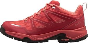 Helly-Hansen Women's Cascade Low HT Lightweight Performance Hiking Sneaker Shoes, 098 Sunset Pink/Poppy Red - 7.5