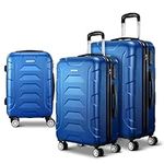 Wanderlite Luggage Set 3pcs Blue Tr