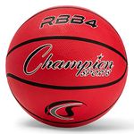 Champion Sports Pro Heavy Duty Rubber Basketball, Size 6