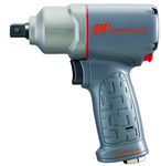 Ingersoll Rand 2125PTIMAX 1/2" Air Impact Wrench, 332 ft-Lbs Max Torque, Pistol Grip, Pin Retainer, Titanium Hammercase