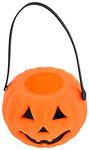 Jagmag® 1 pcs Halloween Pumpkin Basket, Candy Bag Halloween Ghost Pumpkin Skull Kids Gift Bag Trick-or-Treat Halloween Decorative Party Supplies (Random Design)