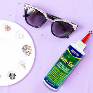 Beacon Gem-Tac Clear Adhesive Glue, 118ml – Multi-Purpose Craft Bond