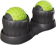 Manual Massage RoREADAEER Manual Massage Roller Double Balls with a base, Hot/Cold Compress Therapy, Lacrosse Massager and Therapy Tool for Physical Therapy, Myofascial Release, Muscle Relaxer, Acupoint Massage