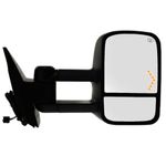 AutoShack Passenger Towing Mirror Power Black Textured Heated Manual Folding Replacement for Chevrolet Silverado 1500 Silverado 2500 HD GMC Sierra 1500 Sierra 2500 HD Sierra 3500 HD 4WD KAPGM1321444