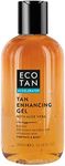 EcoTan Face and Body Tanning Accelerator Gel 200ml, Stimulates, Boosts, Prolongs & Protects Natural Tan, with Aloe Vera, Soothes & Hydrates Skin, Fast Absorbing & Non-Greasy