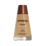 COVERGIRL Clean Makeup Foundation Warm Beige 145, 1 oz