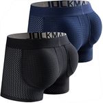 Faringoto Mens Padded Underwear 2 Pack,Padded Underwear Men,Padded Underwear