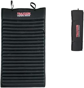 Traxion 1-500 VersaMat Roll-Up High Density Foam Utility Mat, Black