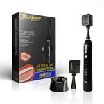 BIG MOUTH TOOTHBRUSH The by Dr Bobbi 2.0 Sonic (Patented) (Black) | High-End Quality Electric Toothbrush | The New Sonic Electric Toothbrush for Adults with Extra Brush Head