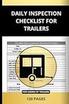 Daily Inspection Checklist For Trailers: Pre Start Daily Inspection Checklist For Trailers log book