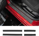 Maxzina Door Sill Protector Compatible with 2022-2025 Honda Civic Side Step Protector Side Edge Step Guard Car Door Dust Shield Cover 2024 Civic Exterior Accessories