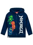 LEGO Ninjago Hoodie | Ninjago Clothes For Boys | Ninja Kids Hoodie | Blue | 6-7 Years