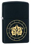 Zippo Gemini Zodiac Sign Black Matte Pocket Lighter