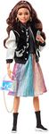 Barbie Signature @BarbieStyle Fashion Doll & Clothing Set, Brunette with 2 Tops, Skirt, Jeans, Jacket, 2 Pairs of Shoes & Accessories