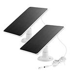 2 Pack Solar Panel for Outdoor Came