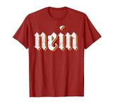 Nein T shirt German No Funny kids Saying Germany Vintage Tee