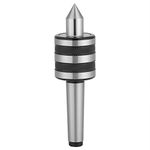 MT2 Live Revolving Center Bearing Steel Tailstock Center Lathe Machine Tool Accessory, Reducers and Posts