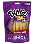 Dingo Wag’n Wraps Slims 8 Count, Ma