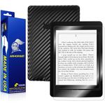 ArmorSuit MilitaryShield - Screen Protector - Anti-Bubble Ultra HD Shield + Black Carbon Fiber Film Protector for Kindle paperwhite w/ Lifetime Replacements