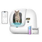 PETKIT PURA MAX 2 Self Cleaning Cat Litter Tray, App Control, 76L Extra Large Automatic Cat Litter Tray for Multi-cats, Odour Control with N50, xSecure Robot Litter Box with 11 Safety Sensors