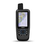 Garmin GPSMAP 86SC, Floating Handheld GPS with Button Operation, Preloaded BlueChart G3 Coastal Charts, Stream Boat Data From Compatible Chartplotters