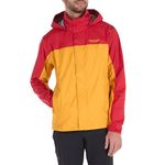 MARMOT Men's Precip Eco Jacket, Team Red/Golden Sun - Latest Collection, Medium