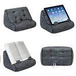 Gifts for Readers & Writers Book Couch iPad Stand | Cushioned Tablet Stand & Book Holder| Reading Pillow for Bed Time | Tablet Lap Rest Cushion | A Fun Gift for Book Lovers