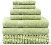 JustLINEN 7 Piece Bath Towel and Ch