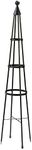 Achla Designs OBL-01, 61-in Wrought Iron Garden Obelisk Trellis, Small, Graphite