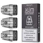 OXVA Xlim V3 Pods E Cigarette Top Filling Refillable Replacement Pod for XLIM Pro Kit – Leak Proof 2ml No Nicotine 0MG Smooth MTL & DTL Vaping 3 Pack TPD Compliant Ecig (0.6ohm (20-25W))