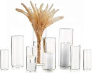 Cylinder Vase Bulk Clear Esmiome - 