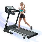 PowerMax Fitness TAM-230 (4HP) Motorised Treadmill for Home [Speed:14.8kmph, Max User Weight:110kg, Foldable, 12 Workout Programs, MP3] Free Installation Assistance & Demo - 3 Year Motor Warranty