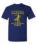 The Goozler - Vamonos PEST - Mens Cotton T-Shirt, Navy, XL