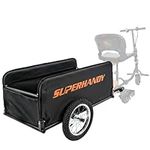 SuperHandy Foldable Wagon - Lightweight, 155 lbs Capacity, Tool-Free Assembly, Compatible with GCAT015/GCAT021/GCAT016 SuperHandy/G Mobility Scooters