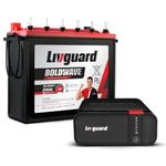 Livguard Sineverter Pro 900VA/12V Pure Sine Wave Inverter with Livguard 200Ah Tall Tubular Value Plus Bold Series Inverter Battery|Reliable Power Backup for Home, Office, and Shops
