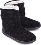 LongBay Ladies Bootie Slippers Memo