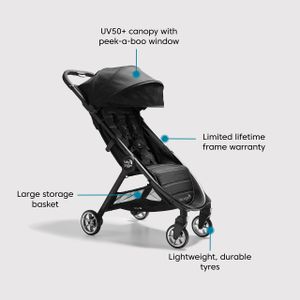Baby Jogger City Tour 2 Stroller – Lightweight Compact Fold