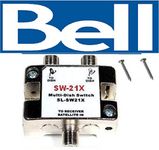 SW21 Switch for Bell Express VU/Dish Network HD Satellite Multi-Switch 82 + 91 Signals